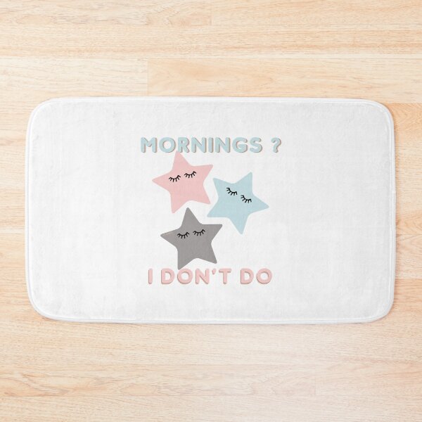 Item preview, I don't do mornings | designed and sold by YS-Prints.