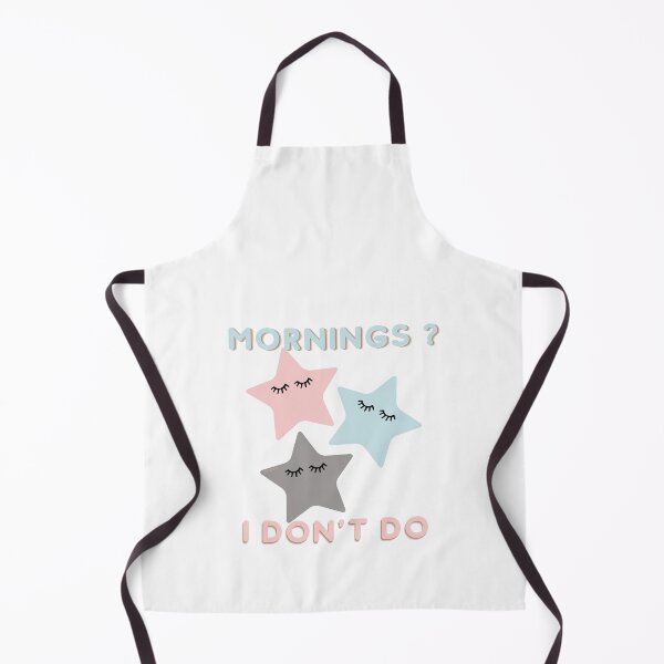 Item preview, I don't do mornings | designed and sold by YS-Prints.