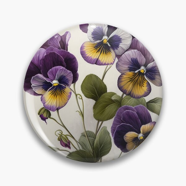 Item preview, Purple Violas  designed and sold by Vanover Designs.