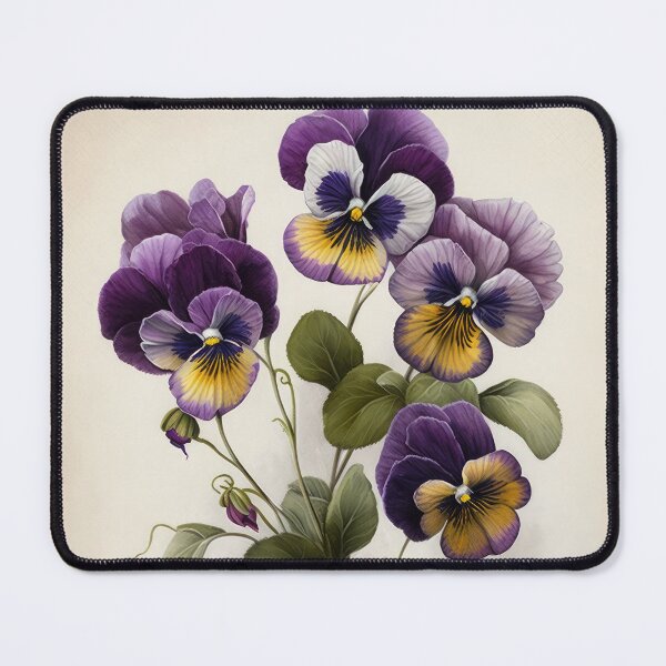 Item preview, Purple Violas  designed and sold by Vanover Designs.