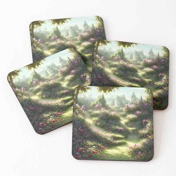 Item preview, Garden of Sweet Peas for April designed and sold by FamiliarPufferfish.