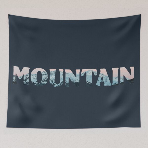 Item preview, mountain - funny words designed and sold by Kast25.