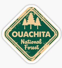 Ouachita National Forest Sticker