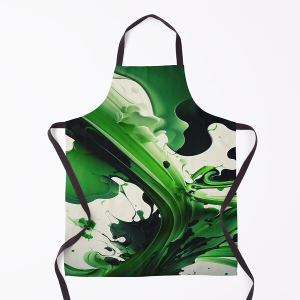 Item preview, St Patricks Day Artwork - Green abstract artwork designed and sold by Unwind-Art-Work.