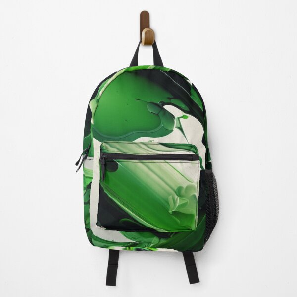 Item preview, St Patricks Day Artwork - Green abstract artwork designed and sold by Unwind-Art-Work.