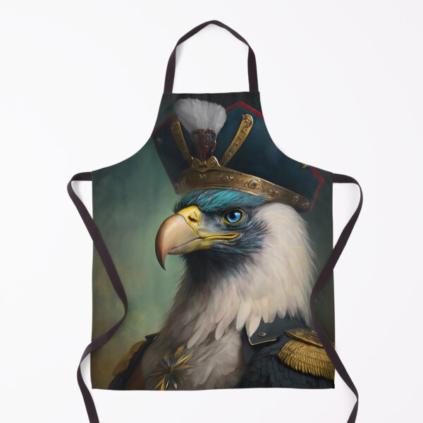 Item preview, EAGLE Portrait, Imperial Pet Portrait, Renaissance Animal Painting, Pet Lover Gif, AI art, Print Art designed and sold by XIX361ART.