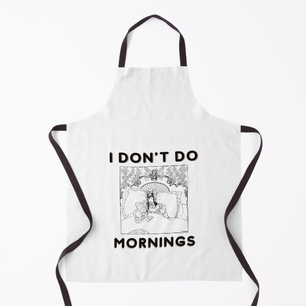 Item preview, I don't do mornings | designed and sold by YS-Prints.