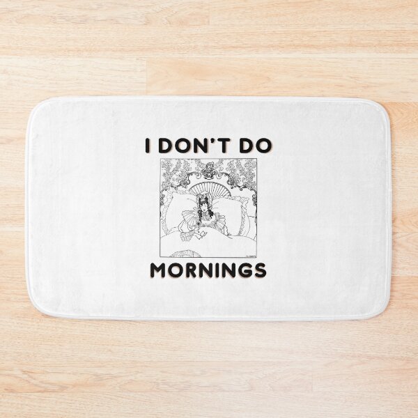 Item preview, I don't do mornings | designed and sold by YS-Prints.