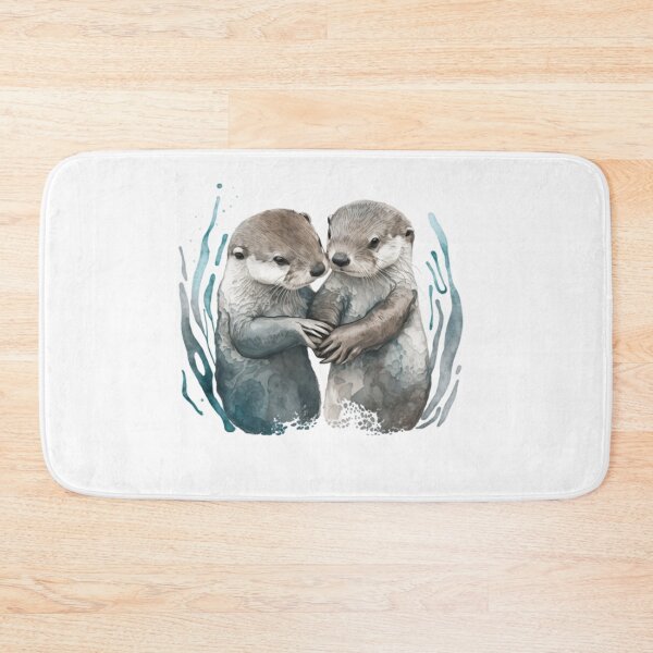 Item preview, Significant Otters - Otters Holding Hands designed and sold by DOPANDA ..