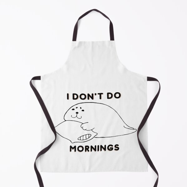 Item preview, I don't do mornings | designed and sold by YS-Prints.