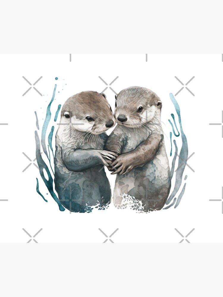 Significant Otter Throw Blanket