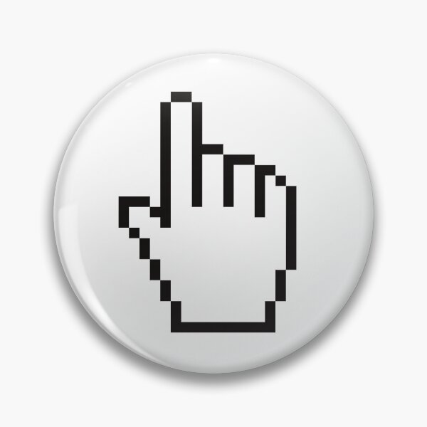Item preview, Retro hand pointer pixel art designed and sold by Luca Marella.