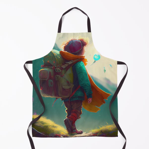 Item preview, The Joyful Wanderer Digital Painting designed and sold by CodeAndColors.