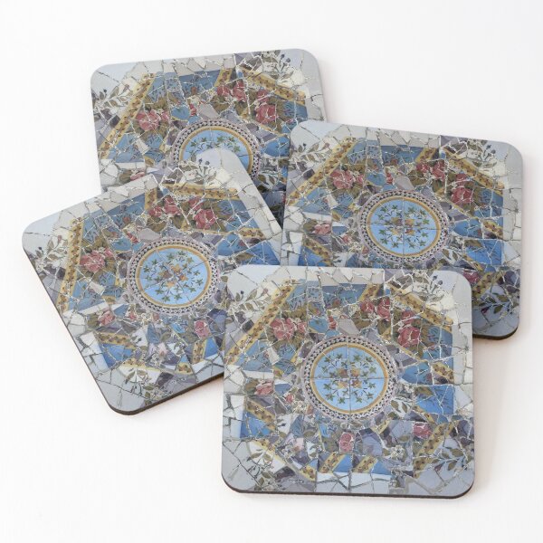Item preview, Floral tile  designed and sold by tortoise18.