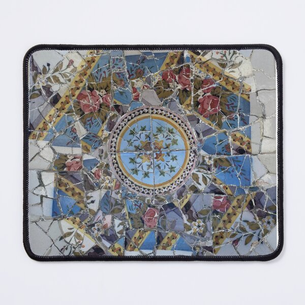 Item preview, Floral tile designed and sold by tortoise18.