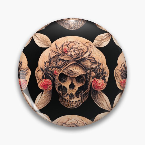 Item preview, Skull art tattoo designed and sold by YeKnot.