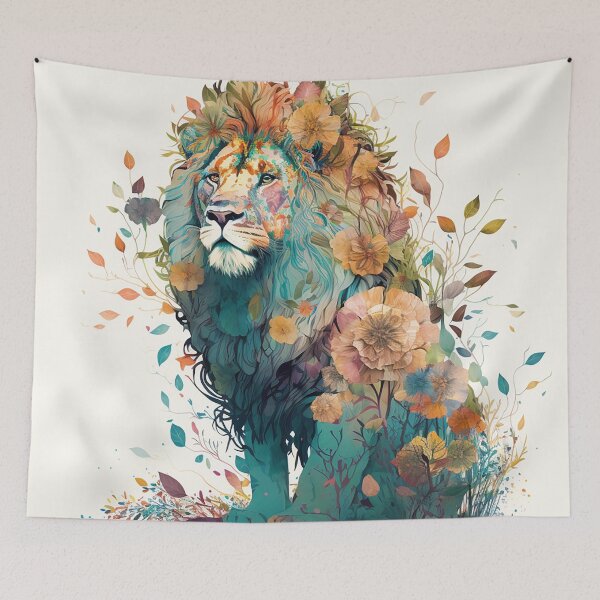 Item preview, Art work of gorgeous lion  designed and sold by Maryberry96.