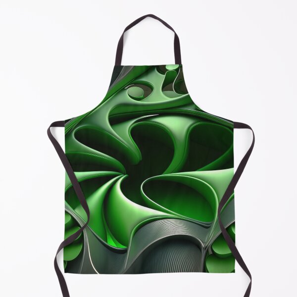 Item preview, St Patricks Day Artwork - Green abstract artwork designed and sold by Unwind-Art-Work.