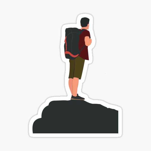 Item preview, hiking - funny hiking designed and sold by je.a  design.