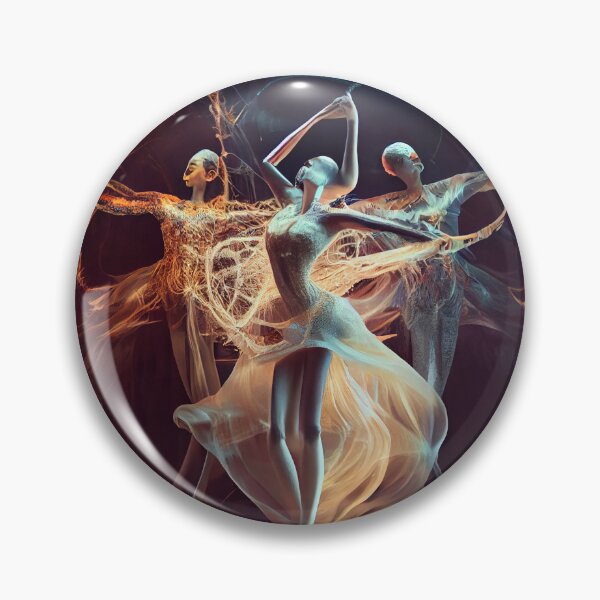 Artikelvorschau, An Osmotic Dance Through Time Digital Painting entworfen und verkauft von CodeAndColors.