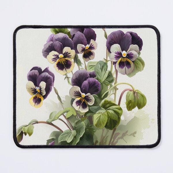 Item preview, Purple Violas  designed and sold by Vanover Designs.