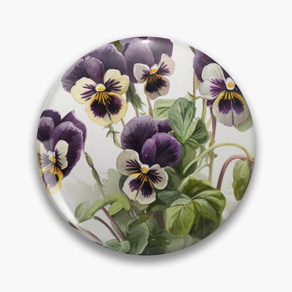 Item preview, Purple Violas  designed and sold by Vanover Designs.