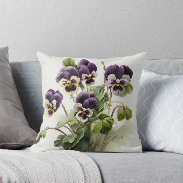 Item preview, Purple Violas designed and sold by Vanover Designs.