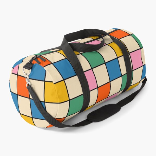 Item preview, Pop Check Colorful Retro Modern Checked Pattern designed and sold by kierkegaard.