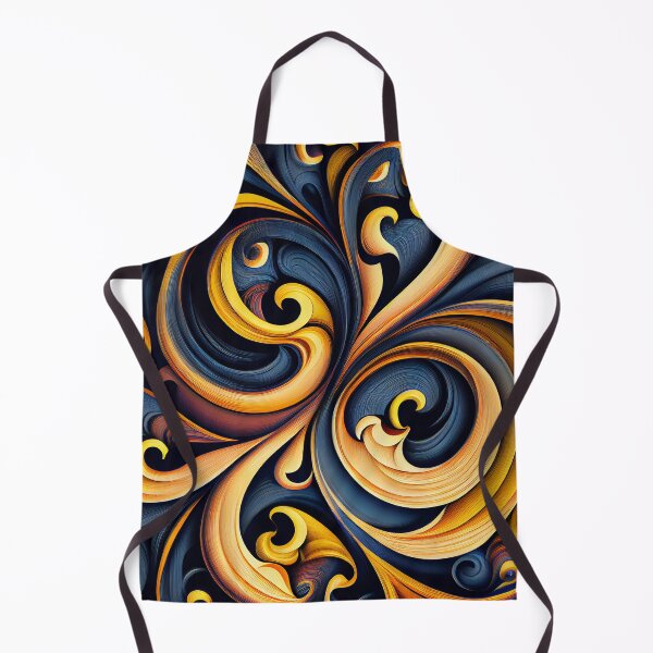 Item preview, Drawn Swirling Dynamic Vivid European Pattern Digital Painting designed and sold by CodeAndColors.