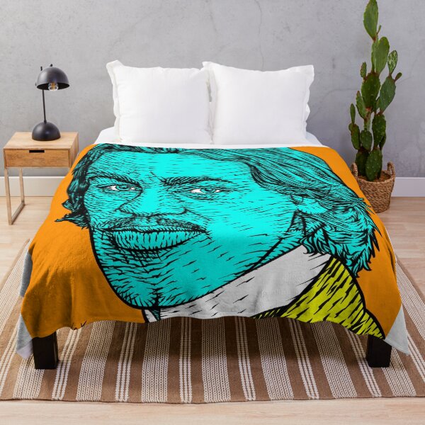 Item preview, BLAISE CENDRARS ink and acrylic portrait designed and sold by lautir.