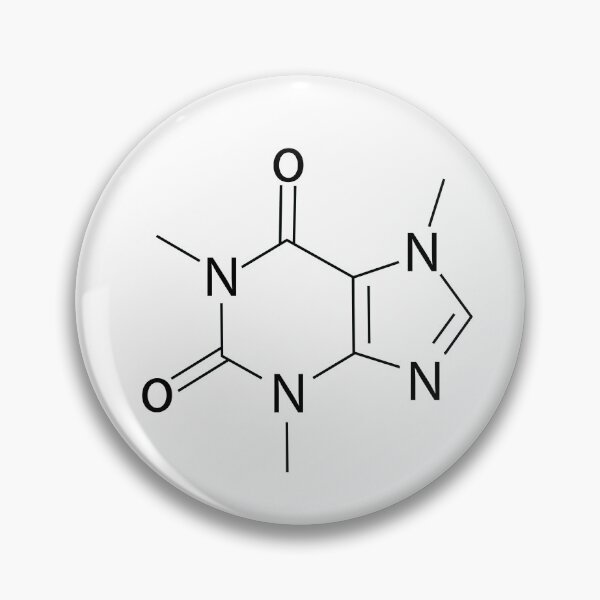 Item preview, caffeine molecule designed and sold by Ellobro.