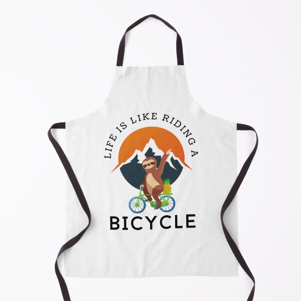 Item preview, Gift for Cyclist | Life Is Like Riding A Bicycle for Sloth Lovers designed and sold by Cree8if.
