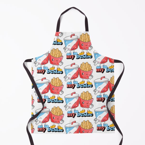 Item preview, Vintage Best friend cartoon soda and french fries designed and sold by Prime_Store.