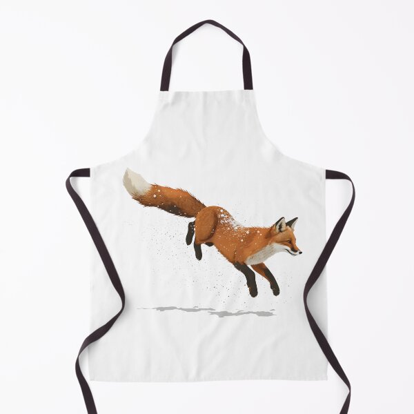 Item preview, Flying Fox jumping in snow designed and sold by LuPa Creative.