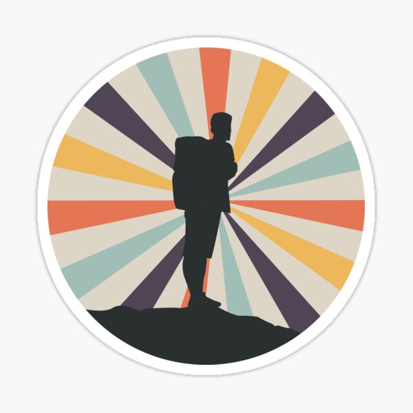 Item preview, retro vintage hiking designed and sold by je.a  design.