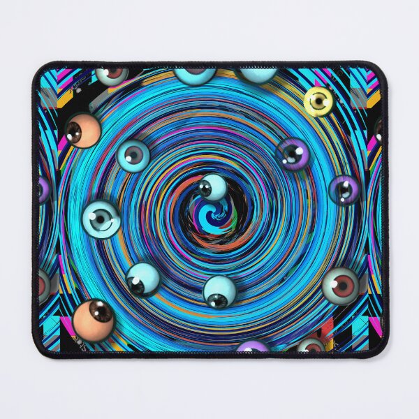 Item preview, Eyes Abstraction look Around the Street The Man in Spiral Shadown All eyes looking for Future Gift designed and sold by Dodern.
