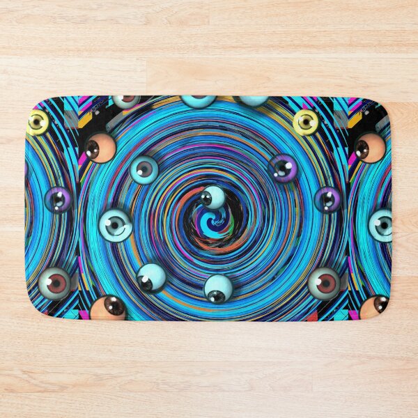 Item preview, Eyes Abstraction look Around the Street The Man in Spiral Shadown All eyes looking for Future Gift designed and sold by Dodern.