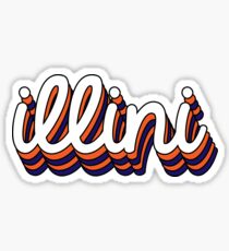 University of Illinois - Style 7 Sticker