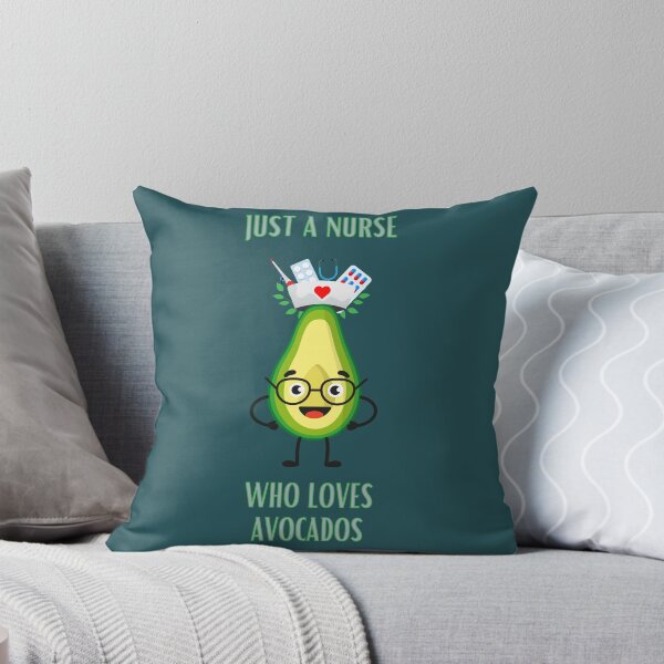 Item preview, just a nurse who loves avocados  designed and sold by Anitkaaa.