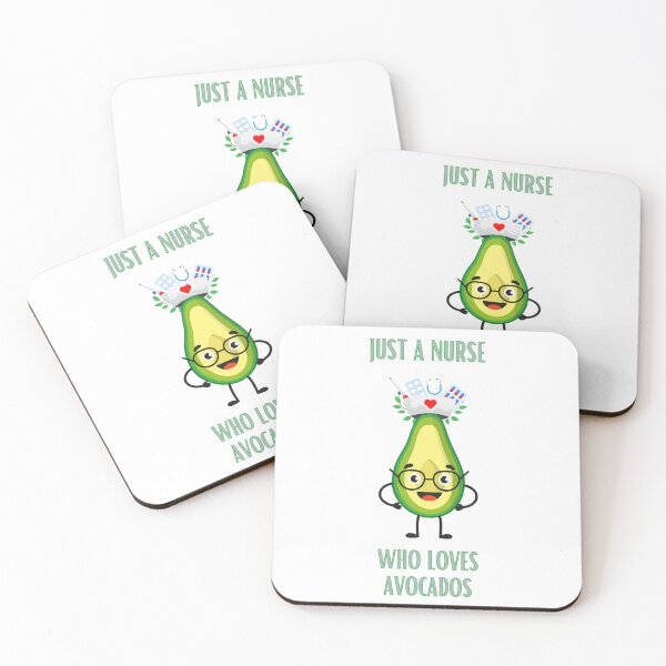 Item preview, just a nurse who loves avocados  designed and sold by Anitkaaa.
