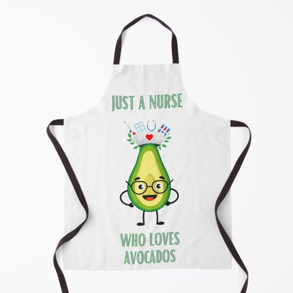 Item preview, just a nurse who loves avocados  designed and sold by Anitkaaa.