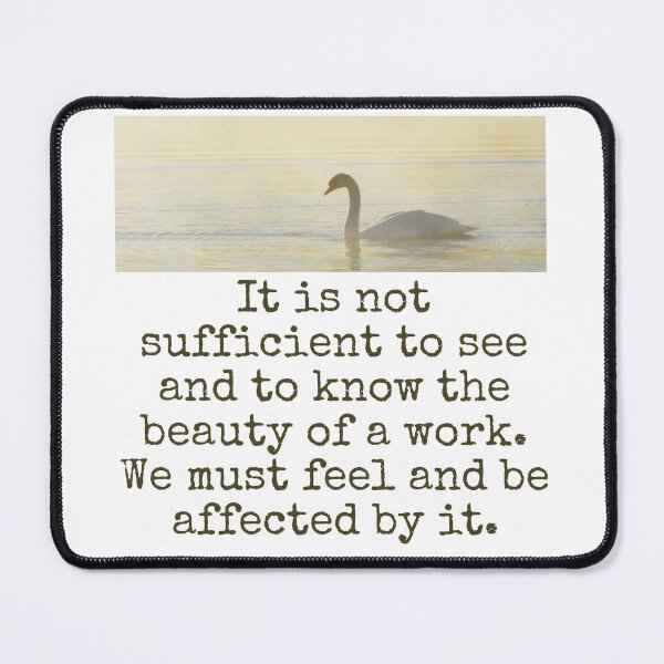 Item preview, It Is Not Sufficient To See - Beauty Quote  designed and sold by CrankyOldDude.