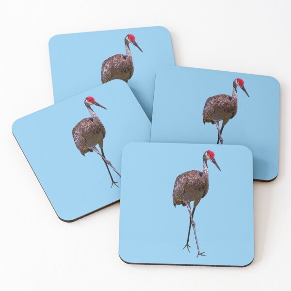 Item preview, Sandhill Crane Color Print Painting Design   designed and sold by designsasstultd.