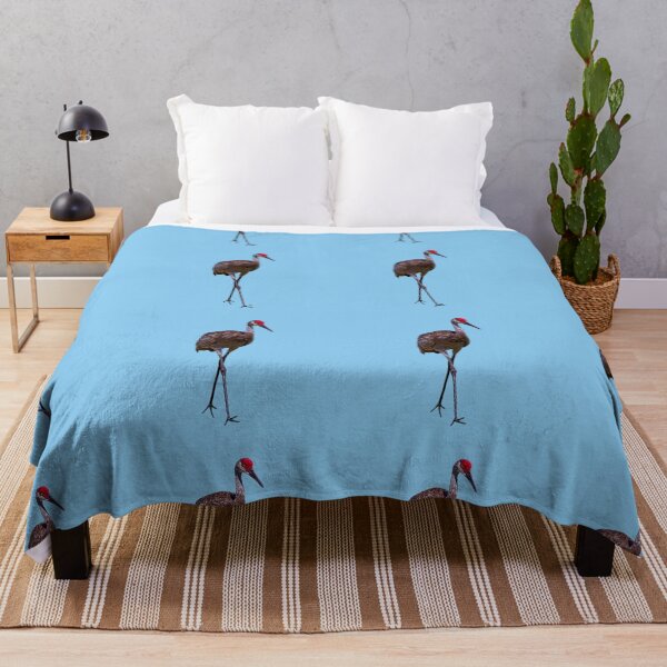 Item preview, Sandhill Crane Color Print Painting Design   designed and sold by designsasstultd.