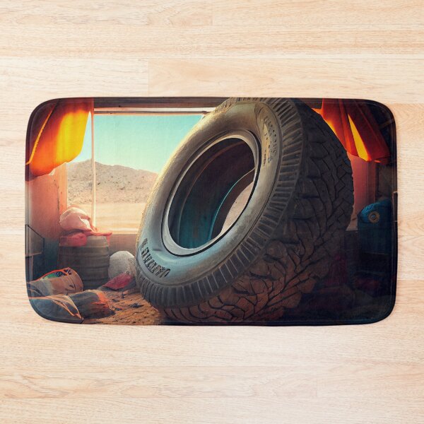Item preview, The Tires Spicy Bed Digital Painting designed and sold by CodeAndColors.