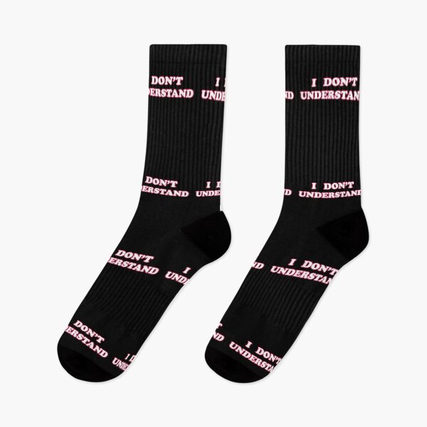 Item preview, "I Don't Understand" Minimalist Design designed and sold by SubtleSplit.
