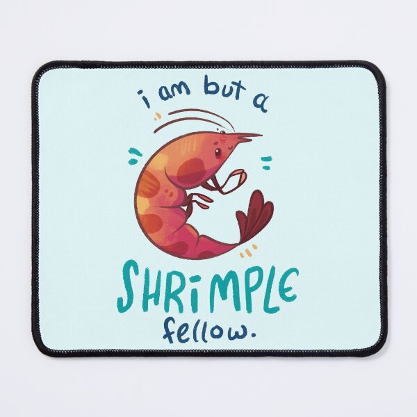Item preview, Shrimple fellow designed and sold by ScribbleWaffle.