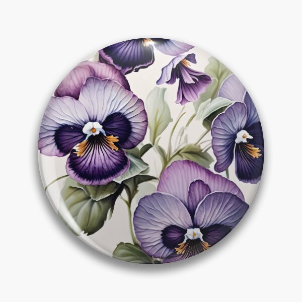 Item preview, Purple Violas  designed and sold by Vanover Designs.