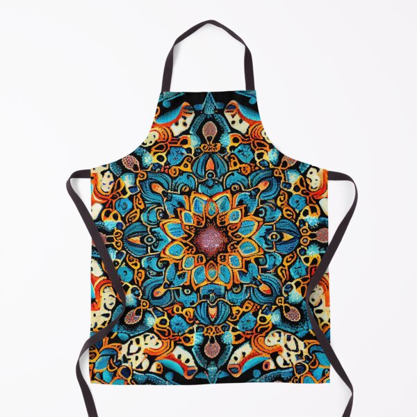 Item preview, Formal Crafty Dazzling Eclectic Pattern Digital Painting designed and sold by CodeAndColors.