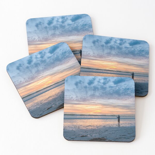 Item preview, Sunset Beach Fishing designed and sold by Ray's Photos & Art.
